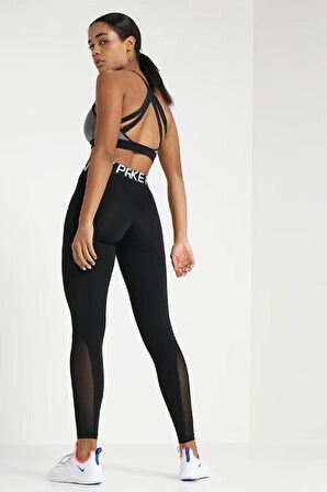 Pro Tigh Fit Full Length Normal bel Toparlayıcı Siyah Kadın Tayt