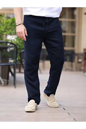 Müslin Kumaş Hafif Rahat Jogger