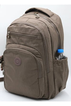 Suya Dayanıklı Günlük Okul Sırt Çantası Unisex Okul Çantası 1800 Vizon