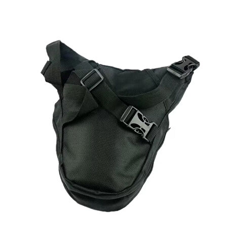 Motosiklet Bacak&bel Çantası Premium Suya Dayanıklı Unisex Geniş Ayarlanabilir Kemerli Motorcu Çanta