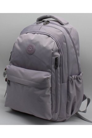 Okul Sırt Çantası Unisex Suya Dayanıklı Kumaş Okul Çantası Mtr2500 Açık Lavanta