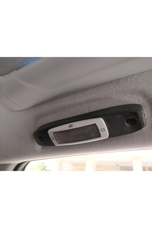 Mitsubishi ASX arka koltuk aydınlatması kapağı