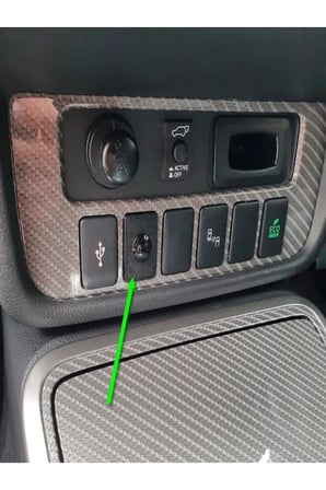 Mitsubishi Outlander boş düğme plakası