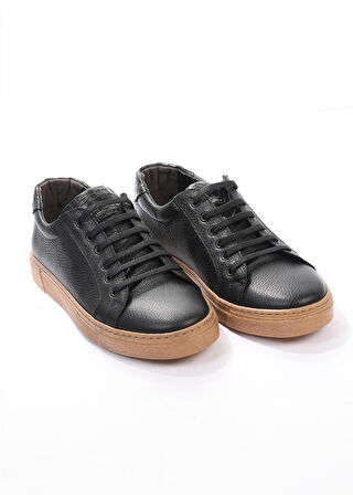 Hakiki Deri Sneaker Günlük Rahat Erkek Ayakkabı Holten01