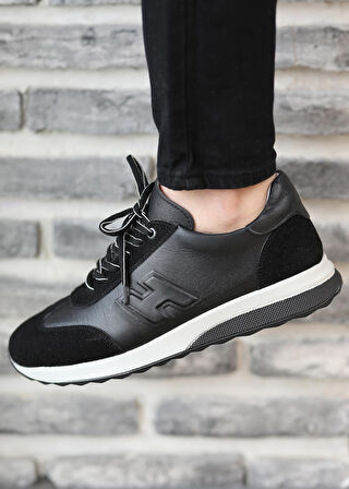 Hakiki Deri Günlük Rahat Ortopedi Orjinal Erkek Ayakkabı Polla010