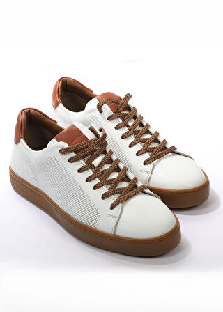 Hakiki Deri Günlük Rahat Erkek Sneaker Ayakkabı Toco5412