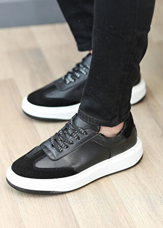 Hakiki Deri Günlük Rahat Erkek Sneaker Ayakkabı Vitre5865