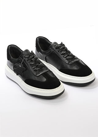 Hakiki Deri Günlük Rahat Erkek Sneaker Ayakkabı Vitre5865