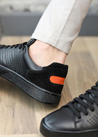 Hakiki Deri Rahat Giymli Günlük Sneaker Erkek Ayakkabı Daks6558