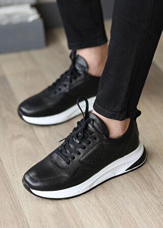Hakiki Deri Sneaker Günlük Rahat Ortopedi Erkek Ayakkabı Olbia01