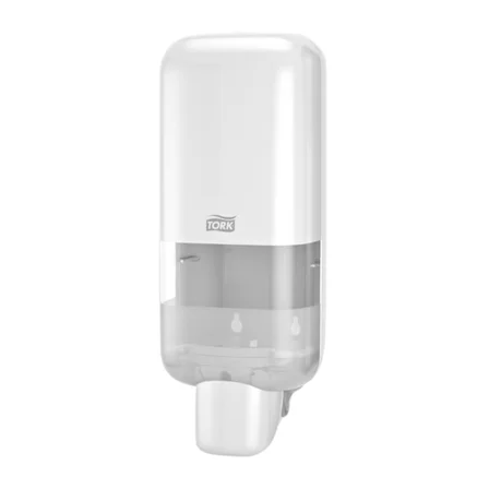 Tork S4 Beyaz Sabun ve Dezenfektan Dispenseri 564500 + 1 L Premium Köpük Sabun 520501 Hediyeli
