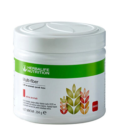 Multi-Fiber Lifli ve Aromalı İçecek Tozu Elma 204 g