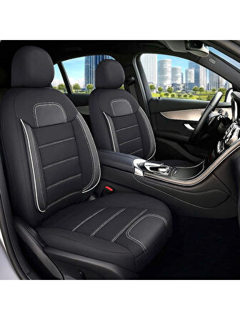 Renault Megane 2 Araçlara Uyumlu Tam Takım Basic B Model Oto Koltuk Kılıfı Seti ABb210