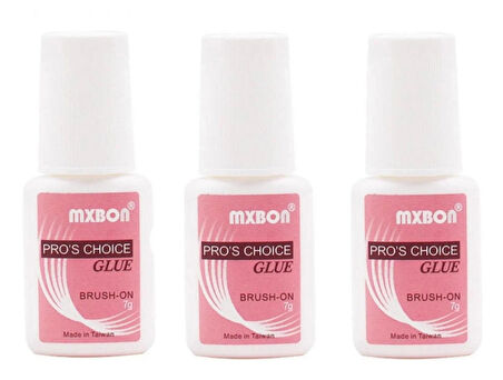 Protez Tırnak Tıps Yapıştırıcı 7’G Mxbon (3’Lü Set)