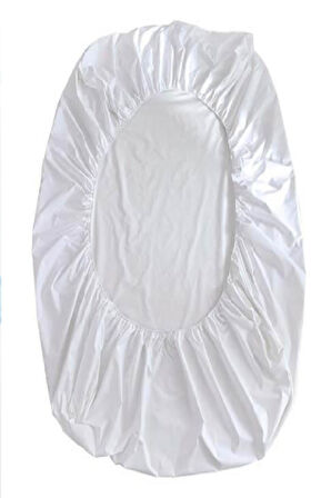 MyCey Fitted Alez 70 X 120 cm Bebe Pamuk Kumaş Sıvı Geçirmez Yatak Koruyucu