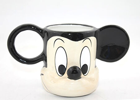 Porselen Mickey Mouse Kupa Bardak