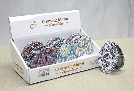 Taşlı El Aynası Oval İnce Model 2