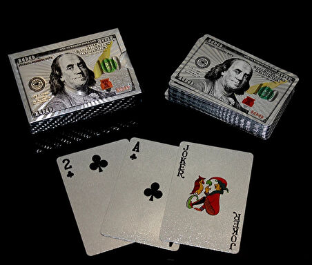 Gümüş Dolar Oyun Kartı