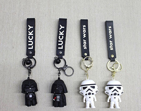 Star Wars Silikon Anahtarlık