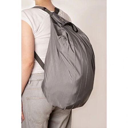 Gri Katlanabilir Seyahat Çantası