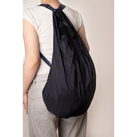 Lacivert Katlanabilir Seyahat Çantası