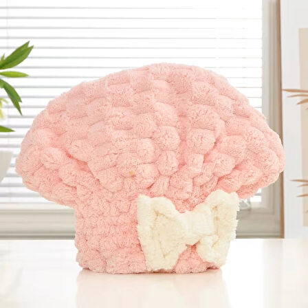 Mikrofiber Örgü Saç Kurutma Bone Havlu