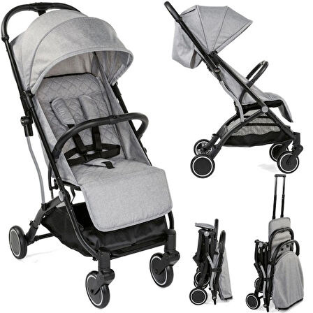Chicco Trolley Me Bebek Arabası Light Grey