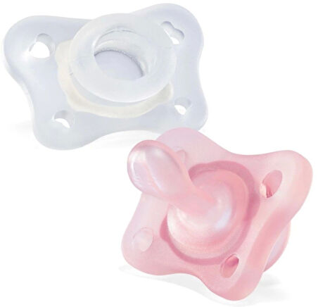 Chicco PhysioForma Mini Soft 2'li Emzik 2-6 Ay Kız