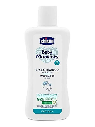 Chicco Baby Moments Doğal Saç ve Vücut Şampuan 200 ml