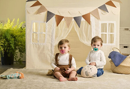 Chicco PhysioForma Soft 2'li Silikon Emzik 6-16 Ay Erkek