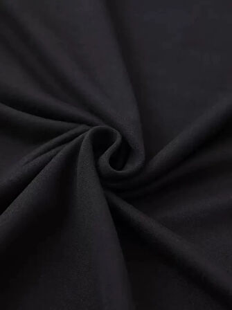 Leopar Desenli Fiyonklu Tişört - Rahat Polyester, Makinede Yıkanabilir, Bisiklet Yaka, Kadınlar için Yazlık Günlük Üst - Siyah