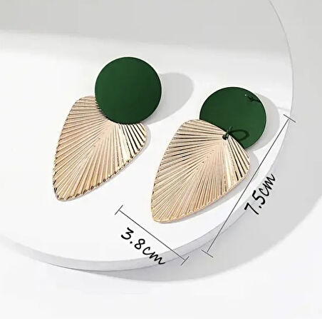 Vintage V Model Küpe