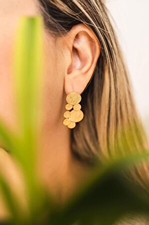 Natty Küpe Gold