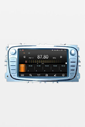 Araç Multimedya Ford Focus 2 GRİ 2008 - 2010 / 2 GB RAM 32 GB HDD / 7 Inch Ekr. Carplay And. 10 Doub