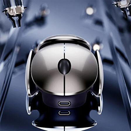 İNPHIC X2 Üç Modlu Oyun Faresi 800-2400DPI RGB Işık 2.4G /BT4.0/BT5.0 Sessiz-(5