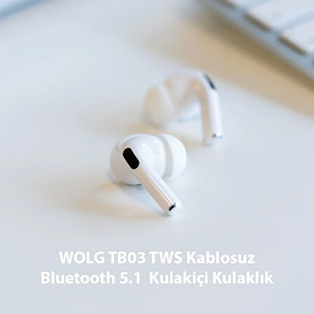 WOLG TB05 TWS Kablosuz Bluetooth 5.1 Kulakiçi Kulaklık-(5775)
