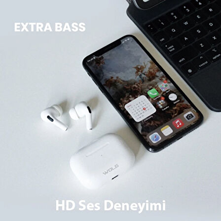 WOLG TB05 TWS Kablosuz Bluetooth 5.1 Kulakiçi Kulaklık-(5775)