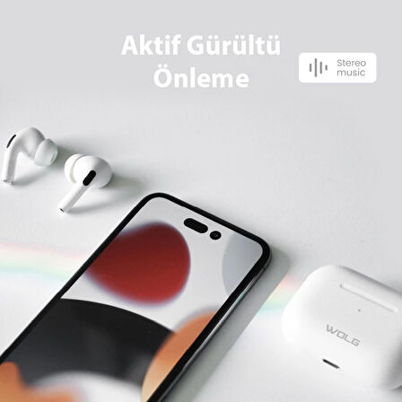 WOLG TB05 TWS Kablosuz Bluetooth 5.1 Kulakiçi Kulaklık-(5775)