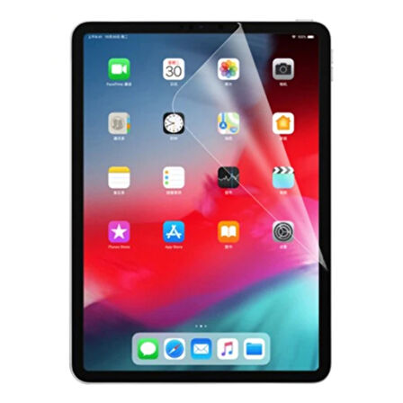Gor Apple Uyumlu iPad Pro 12.9 (2021)- (2020)- (2018) Darbe Emici Ekran Koruyucu-(5775)