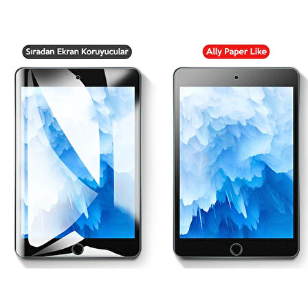 ALLY İPad Mini 5/4 Paper Like Film Darbe Emici Pet Ekran Koruyucu-(5775)