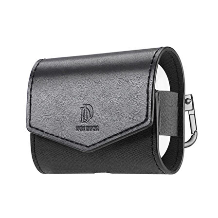 Dux Ducis Mix Series Apple Airpods 3 için Premium Mıknatıslı Deri Kılıf-(5775)