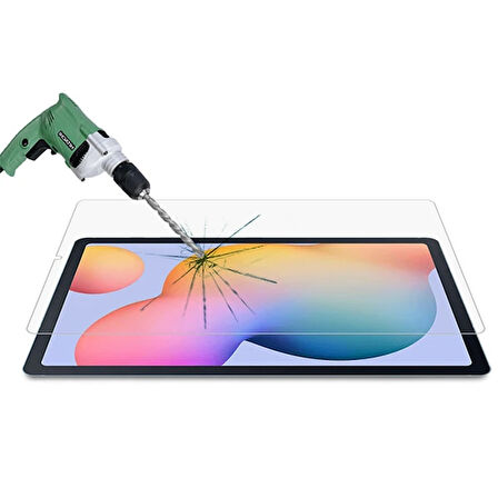 Galaxy Tab S6 Lite P610- P615 Tempered Kırılmaz Cam Ekran Koruyucu-(5775)