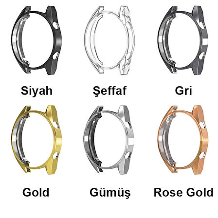 HUAWEİ Watch GT1 46mm Bumper Koruyucu Silikon Kılıf-(5775)