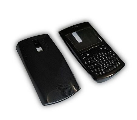 Nokia N205 Kapak Nokia 205 uyumlu Siyah Renk ön Kapak Arka Kapak ve Tuş Takımı