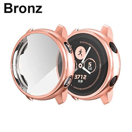 Ally Samsung Uyumlu Galaxy Watch Active Slim 360 Koruma Silikon Kılıf-(5775)