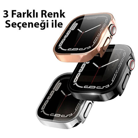 Dux Ducis Hamo Series Apple Uyumlu Watch 41mm İçin Hard PC Full Koruma Sert Armor Zırh K?