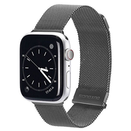 Dux Ducis Apple Uyumlu Watch 38/40/41mm İçin Milanese Premium Milano Loop Kayış Kordon-(