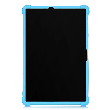 ALLY Galaxy Tab S8 Plus S7 Plus S7 FE T970 T975 Kılıf 12.4 inç Standlı Silikon K