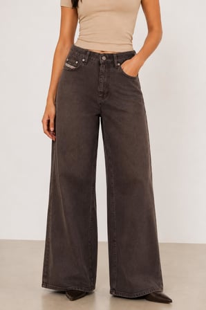 Wide Leg Denim Pantolon