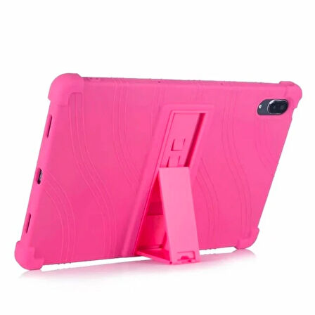 ALLY Lenovo Tab P11 Pro TB-J706 Standlı Silikon Kılıf Tablet Kılıfı-(5775)